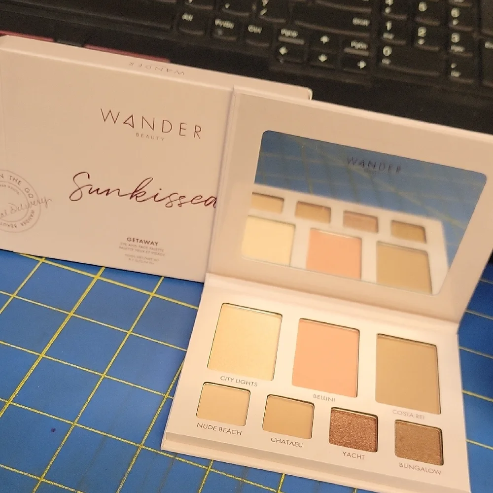 Wander Beauty Getaway Eye & Face Palette - Sunkissed Getaway 9.7g New